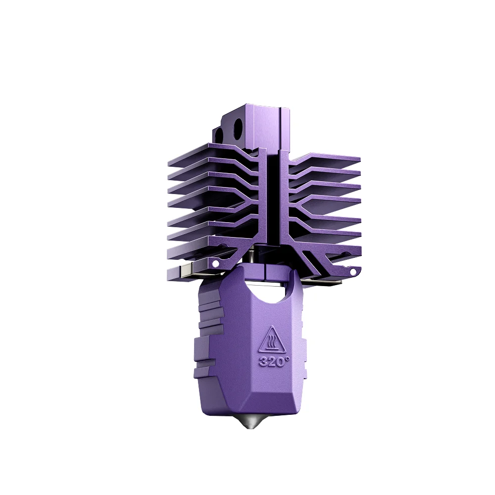 Phaetus × Arkfly Najnowszy Hotend Purple Conch M6 z Dyszą EndCoat, Odłączany, Kompatybilny z V6, Pasuje do Drukarek 3D Bambu Lab X1 P1 Series — zdjęcie produktu 6