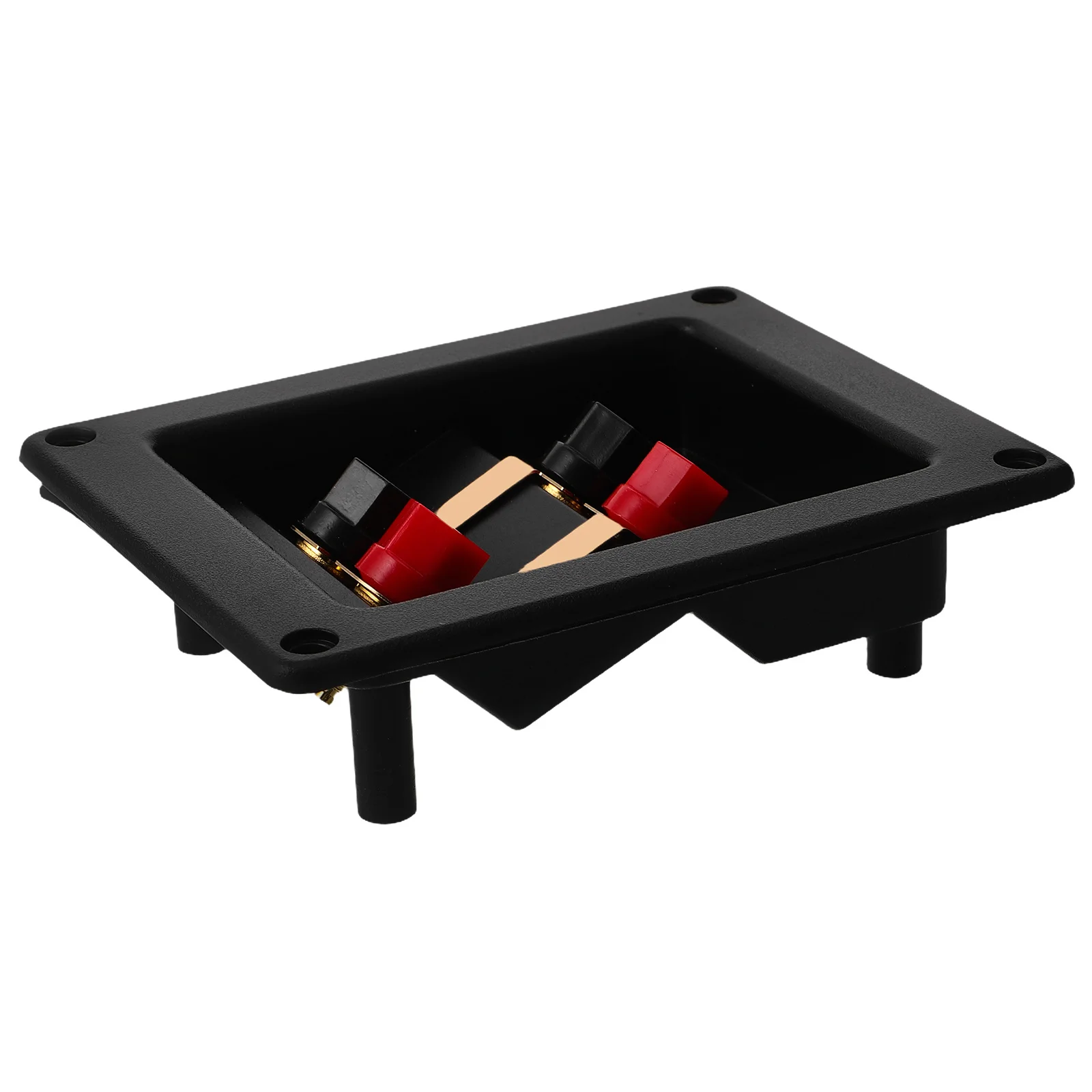 

Speaker Terminal Box Durable Weatherproof Plastic Design For Outdoor Indoor Audio Use Universal Junction Connector Subwoofer