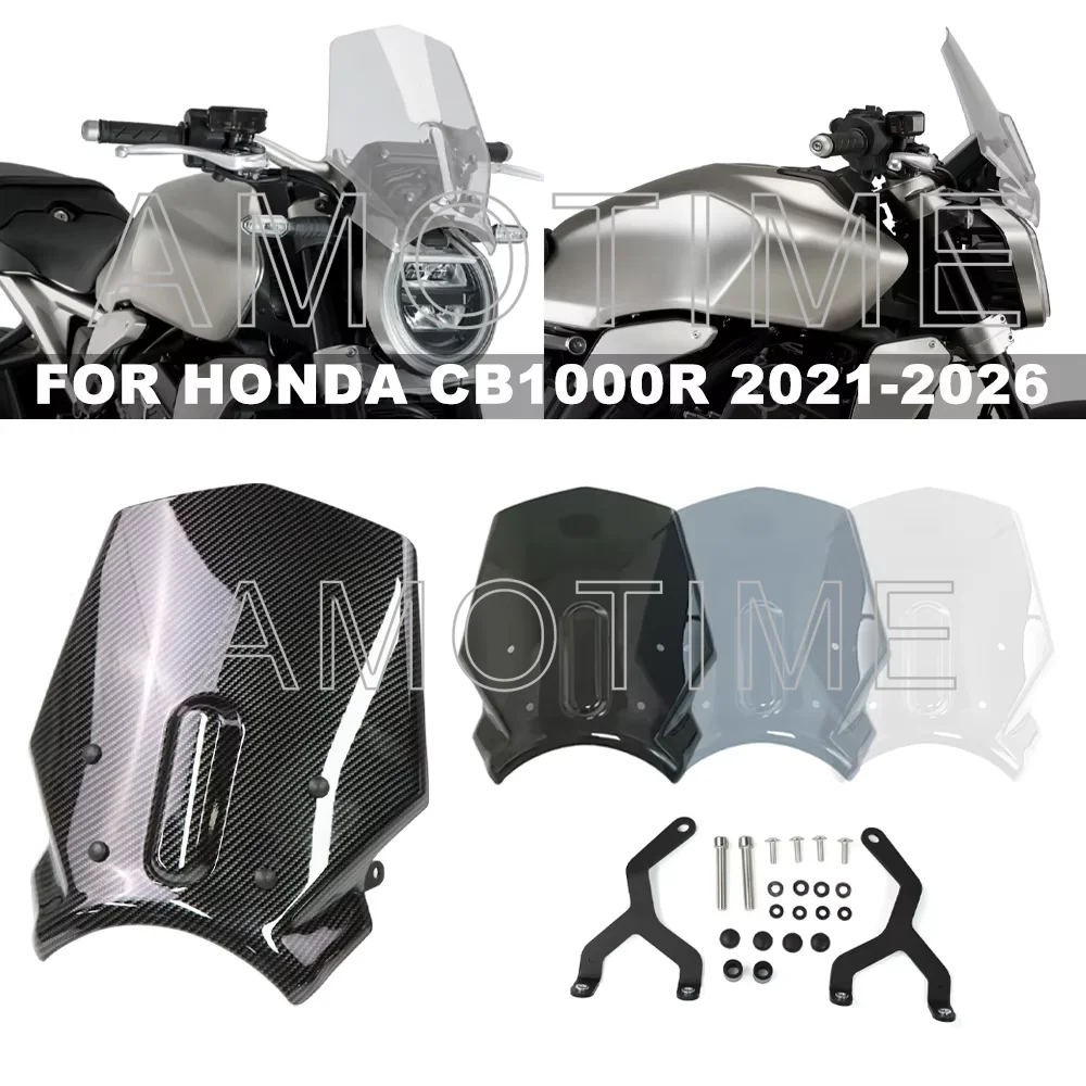 

Motorcycle Accessories Wind Shield Screen Deflector Guard Fairing FOR HONDA CB1000R BLACK EDITION /NEO SPORTS CAFE 2021-2026