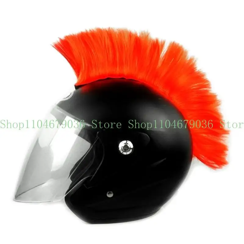 652F Electric Bike Motorbike Helmet Accessories Stickers Cosplay Styling Hair