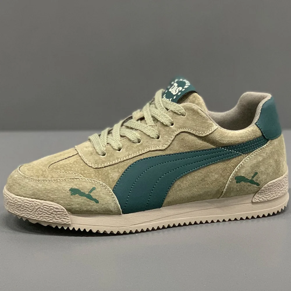 

Men's Shoes 2026 New Winter Casual Shoes Low Top Trendy Brand Versatile Forrest Board Shoes Soft Sole Anti Slip Training Shoes