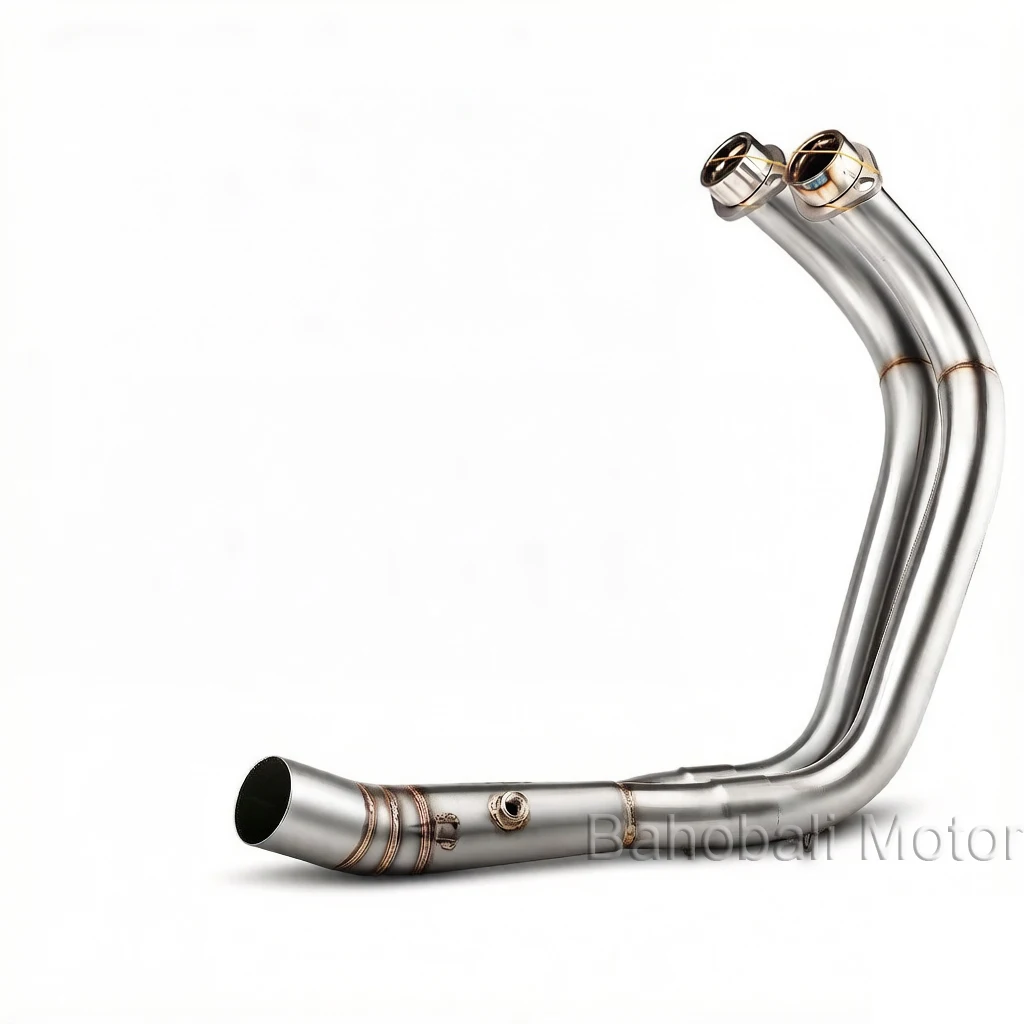Slip-on Exhaust For Yamaha MT-07 FZ-07 MT07 FZ07 XSR700 2014-2023 Motorcycle Exhaust Front Header Pipe image 3