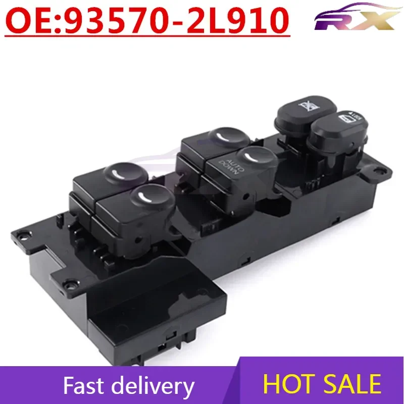 

OEM:93570-2L910 Power Window Master Control Switch For 2007-2012 Hyundai I30