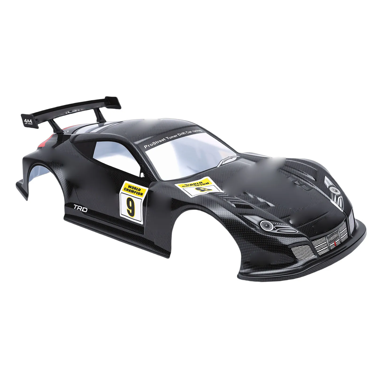 RC Car Body Shell 1/10 Scale  Painted Precut Modification for 26cm Wheelbase Sports Car RC Car Modification Accessories
