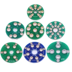 1PC Weld Mount Converter Board PCB per CMC EIZZ 2 a3 300B 807 WE310A 6 x4 6 z4 6 sn7 KT88 EL34 12 ax7 ECC88 Tube Socket AMP Audio