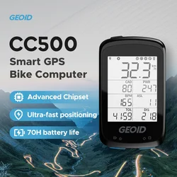 Geoid CC500 GPS Bike Computer Wireless Bicycle Speedometer Digital Navigation Odometer Bluetooth ANT+ for Strava