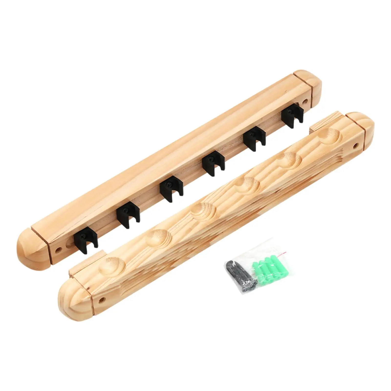 

Billiard Pool Cue Rack Practical Space Saving Billiard Stick Holder for Billiard Club Community Center Game Room Accessories