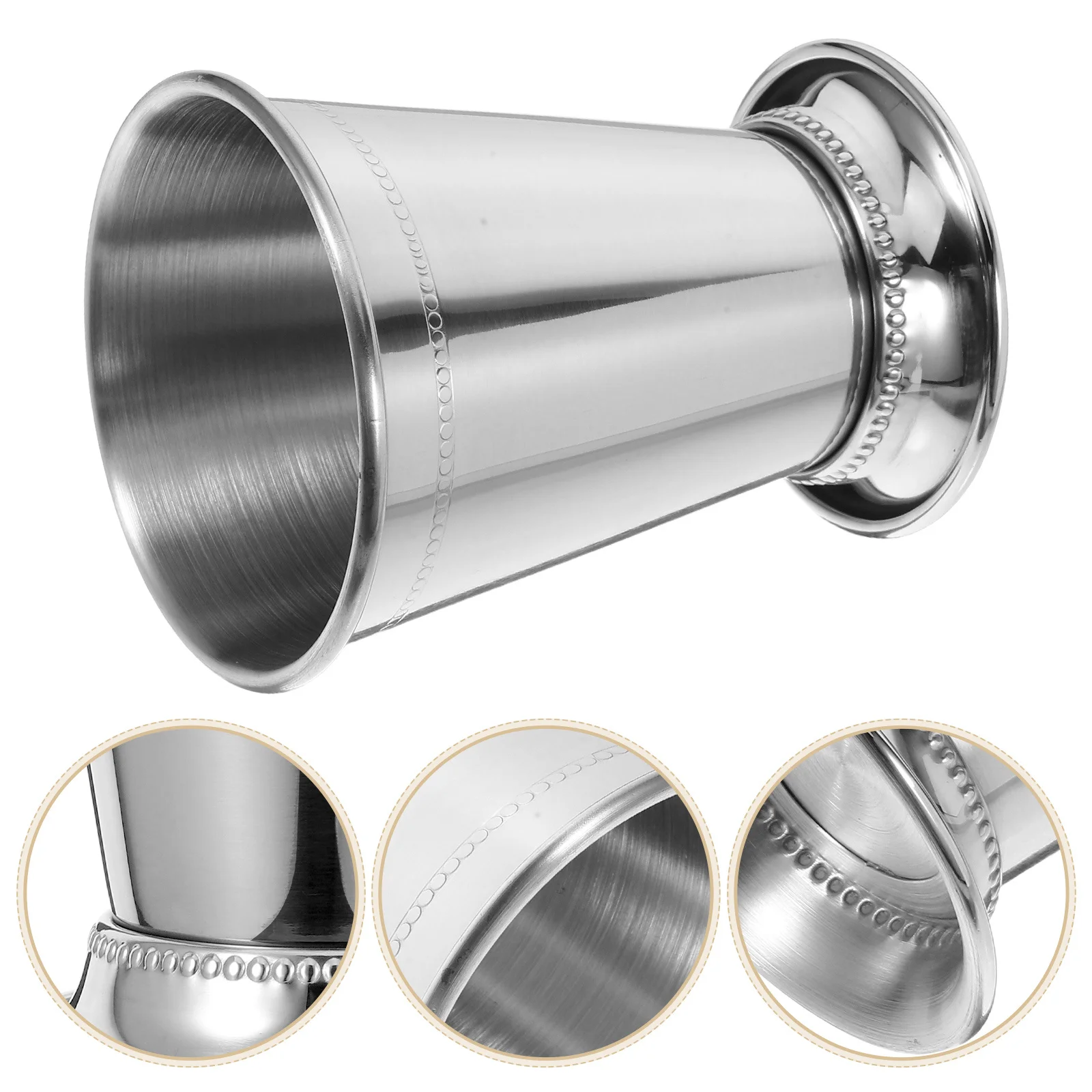 

Stainless Steel Cocktail Cup Elegant Goblet Beverage Mug Mixing Cup For Juices Drinks 300-400Ml Home Gatherings Weddings Heavy