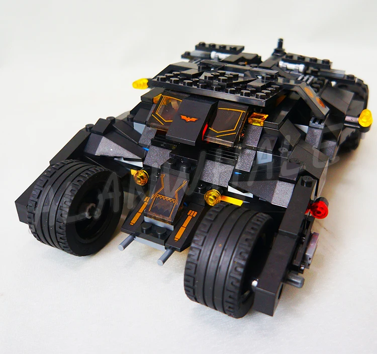 325 قطعة سوبر فايتر ذا بهلوان BatTank Joker's Ice Cream Surprise Gotham 7105 لعبة مكعبات البناء متوافقة مع الموديل