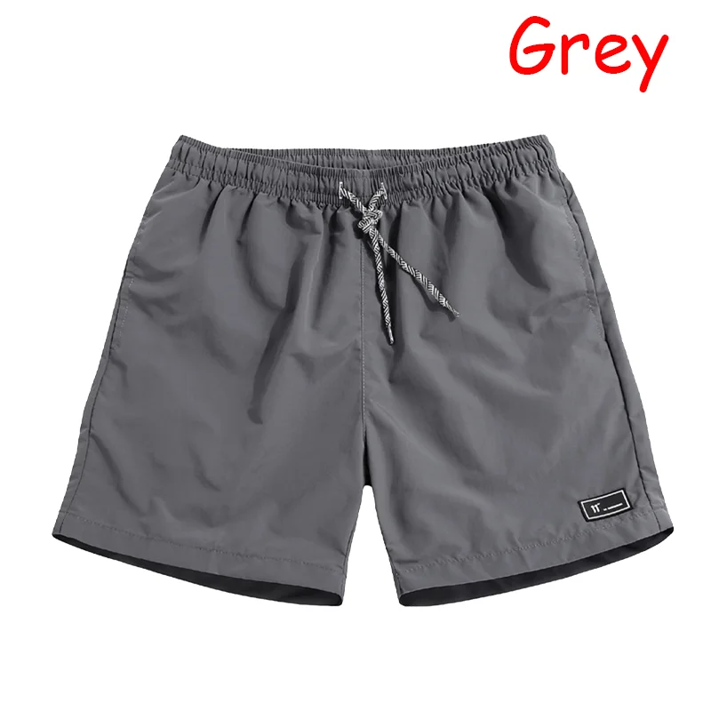 Calções curtos com cordão shorts casuais shorts de secagem rápida calções impressos nadar surf beachwear shorts roupas masculinas