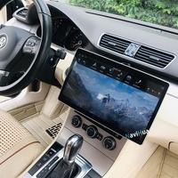 12.8 Inch Android 8.1 System 2 Din Universal Car DVD Audio PX6 360 Turn IPS Screen 1920*1080 Car Radio for Teslas Model