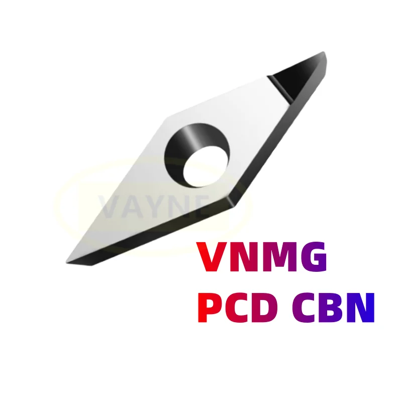 

1шт алмазные вставки для токарных станков PCD CBN VNMG 160404 VNMG 160402 VNMG 160408 VNMG 160412 Токарные инструменты с ЧПУ для меди и алюминия VNMG