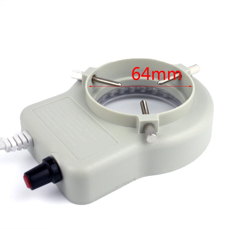 Microscope LED Ring Light Illuminator Lamp Industry Monocular Binocular Trinocular Stereo Video Microscope Lens Camera Magnifier