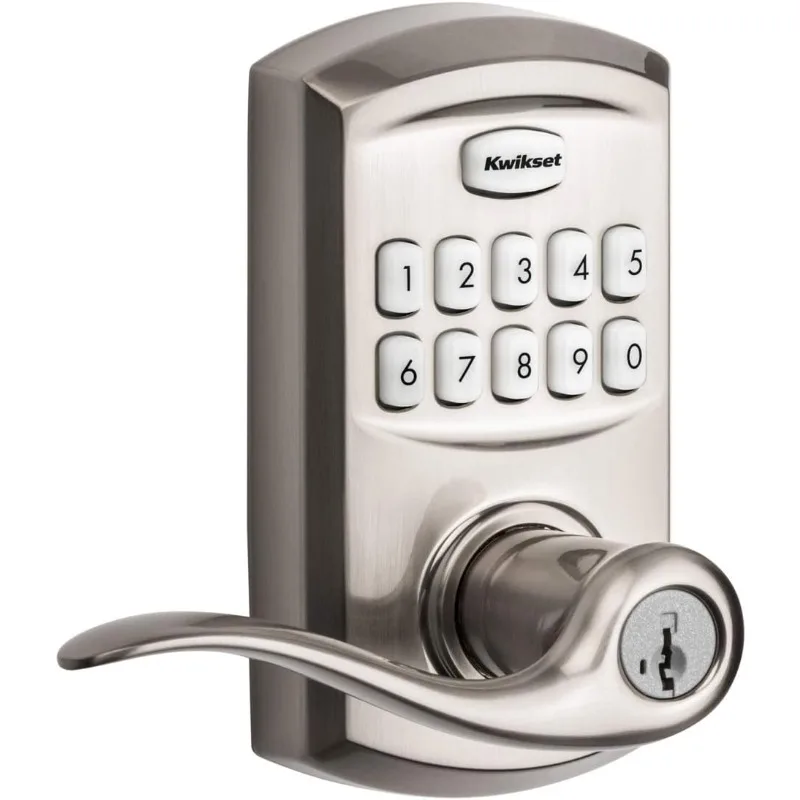 

Kwikset 99170-001 SmartCode 917 Keypad Keyless Entry Traditional Residential Electronic Lever Deadbolt Alternative