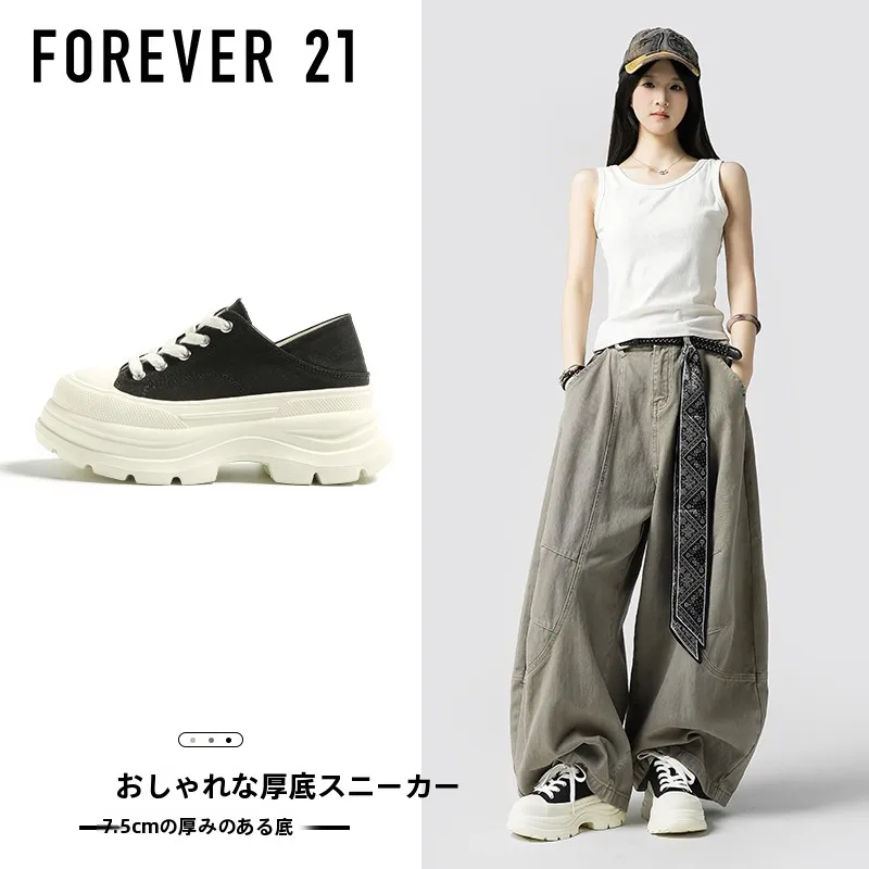 scarpe-casual-da-donna-forever21-con-fondo-spesso-in-tela-nuove-2026-comode-e-anti-affaticamento-con-rialzo-interno