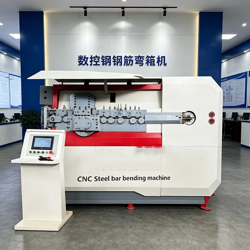 CNC Rebar Stirrup Bending Machine with 1000-1500mm Max Side Length for Large Size Stirrup Fabrication
