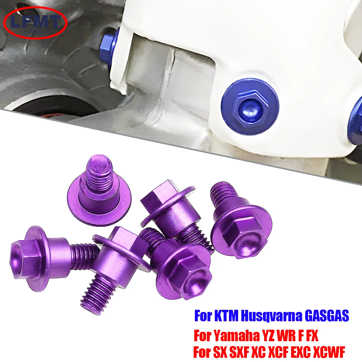 �y�Z�[�����zKTM�AGasGas�A���}�n���g�N���X�pCNC�t�����g�t�H�[�N�K�[�h�{���g�l�W YZ 65 85 125 250 250F 450F 125X 250X 250FX 450FX WR250F WR450F�p