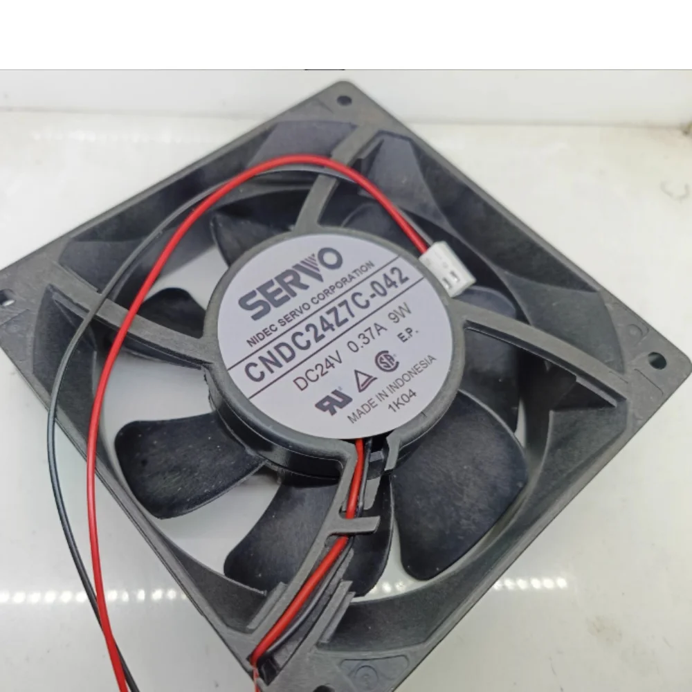 Original genuine SERVO CNDC24Z7C-042 24V0.37A 9W two-wire inverter cooling fan