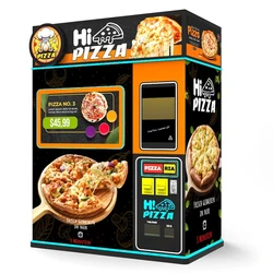 Pizza Making Machine Pizza Vending Machines Automatic Hot Food Vending Machine For Hotel Subway Station Shopping Mall Lithuania