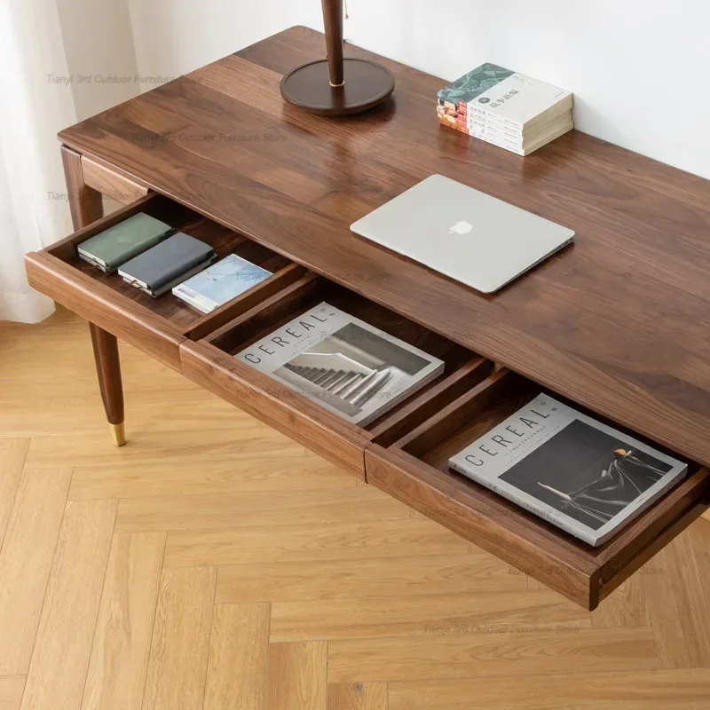 Mesas De comedor De troncos minimalistas, mesas De cocina De madera maciza De diseño italiano, sala De estar, dormitorio, muebles para el hogar, Mesas De Cristal