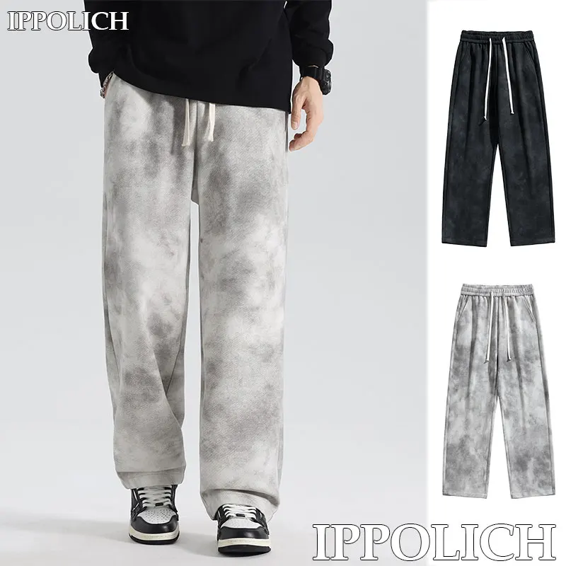 

Run Sports Trousers Autumn Fashionable Casual Sports Trouser Drawstring Design Fashionable Casual Outdoor Men Female Sweatpants
