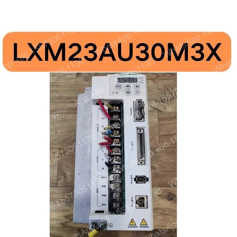Used 23 series servo driver 3KW LXM23AU30M3X tested OK and the function is intact