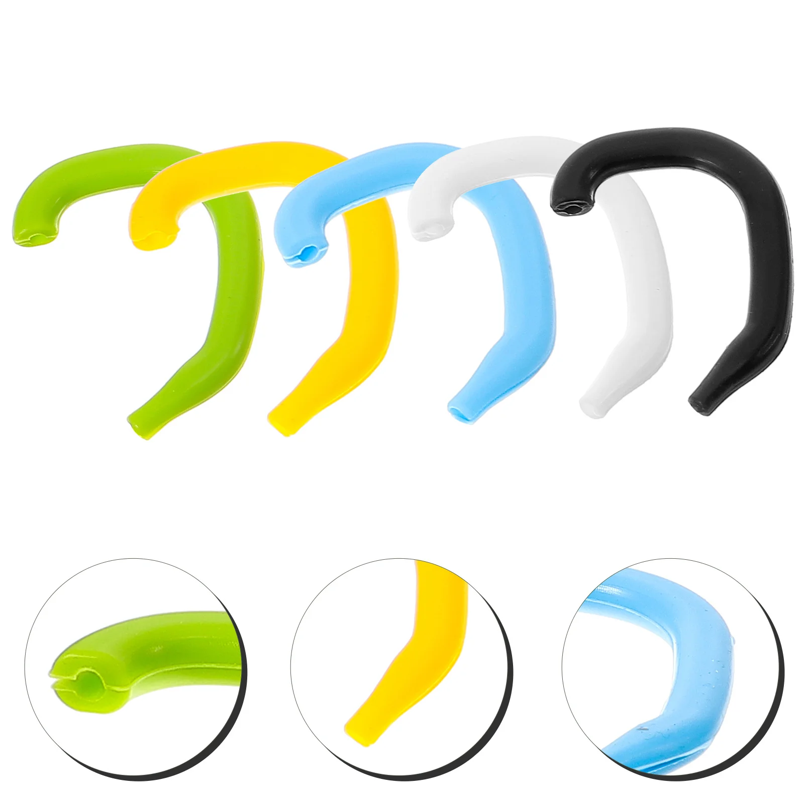 

5Pcs Mask Ear Saver Silicone Protector Anti Ear Pain Adjustable Multi Purpose Gift for Friends Family Daily Use Comfortable Mask