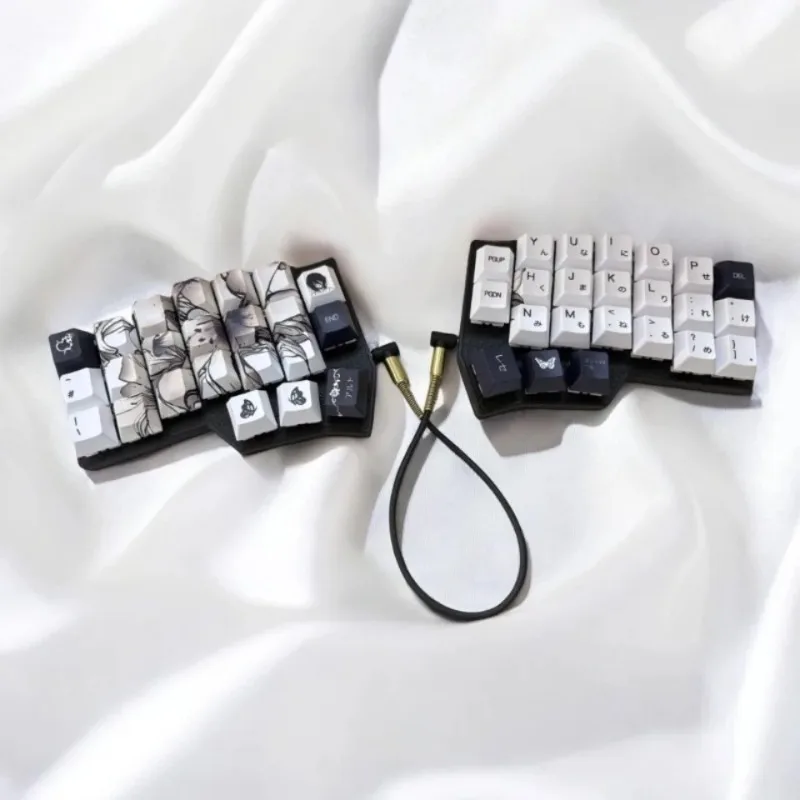 Сплит-клавиатура Corne, проводная, одномодовая, с возможностью горячей замены, индивидуальная эргономичная клавиатура, игровая офисная механическая клавиатура, аксессуары для ПК