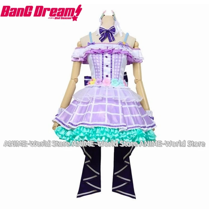 

《Custom size》BanG Dream Pastel*Palettes Dream Illuminate Wakamiya Eve Cosplay Costume