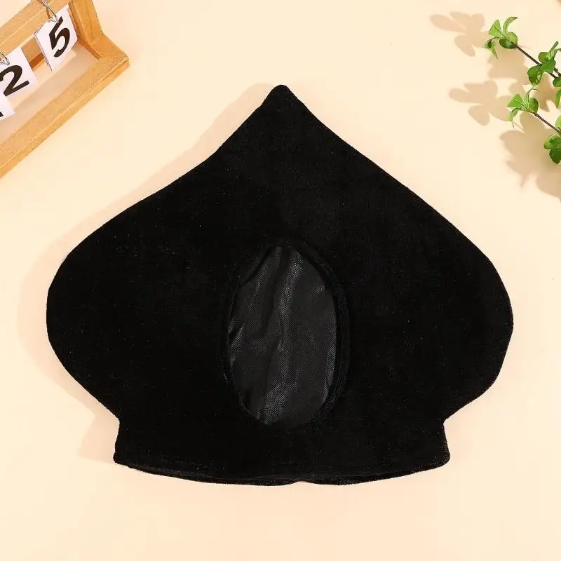 39bd Elegante peluche nera Plusa a tema a tema Occasione Wear Comfort