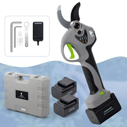 21V 40mm Cordless Pruner Lithium-ion Pruning Shear Efficient scissors Bonsai Electric Tree Branches garden tools SC-8611/8611A