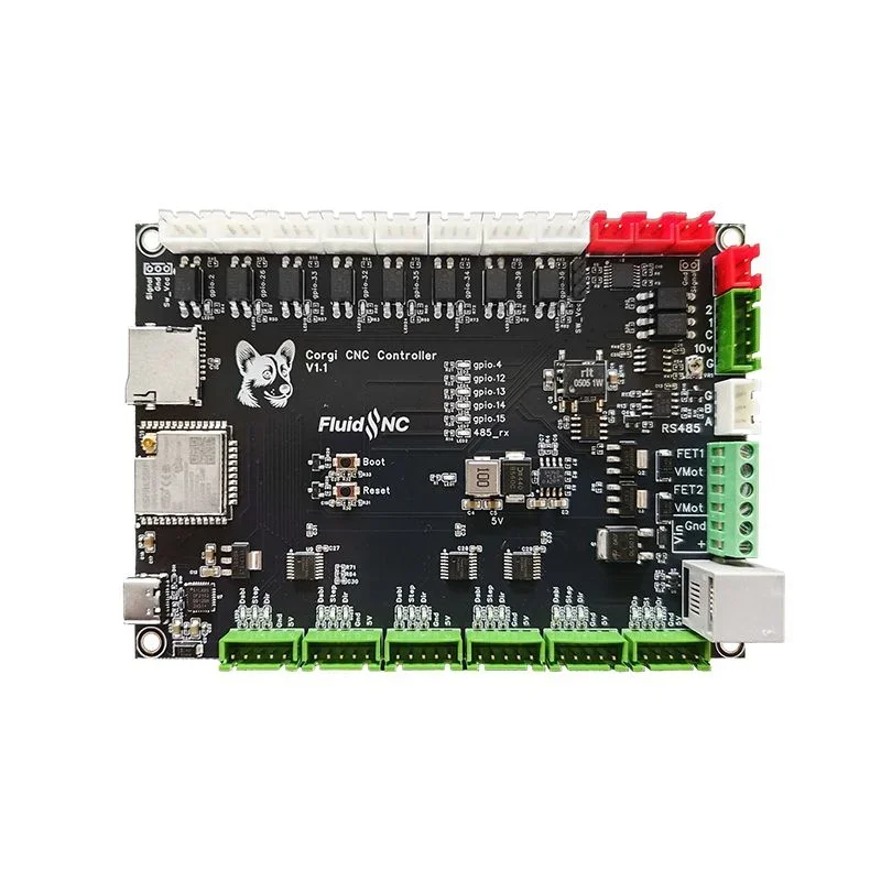 Corgi ESP32 6 Axis CNC Controller for FluidNC with free shipping