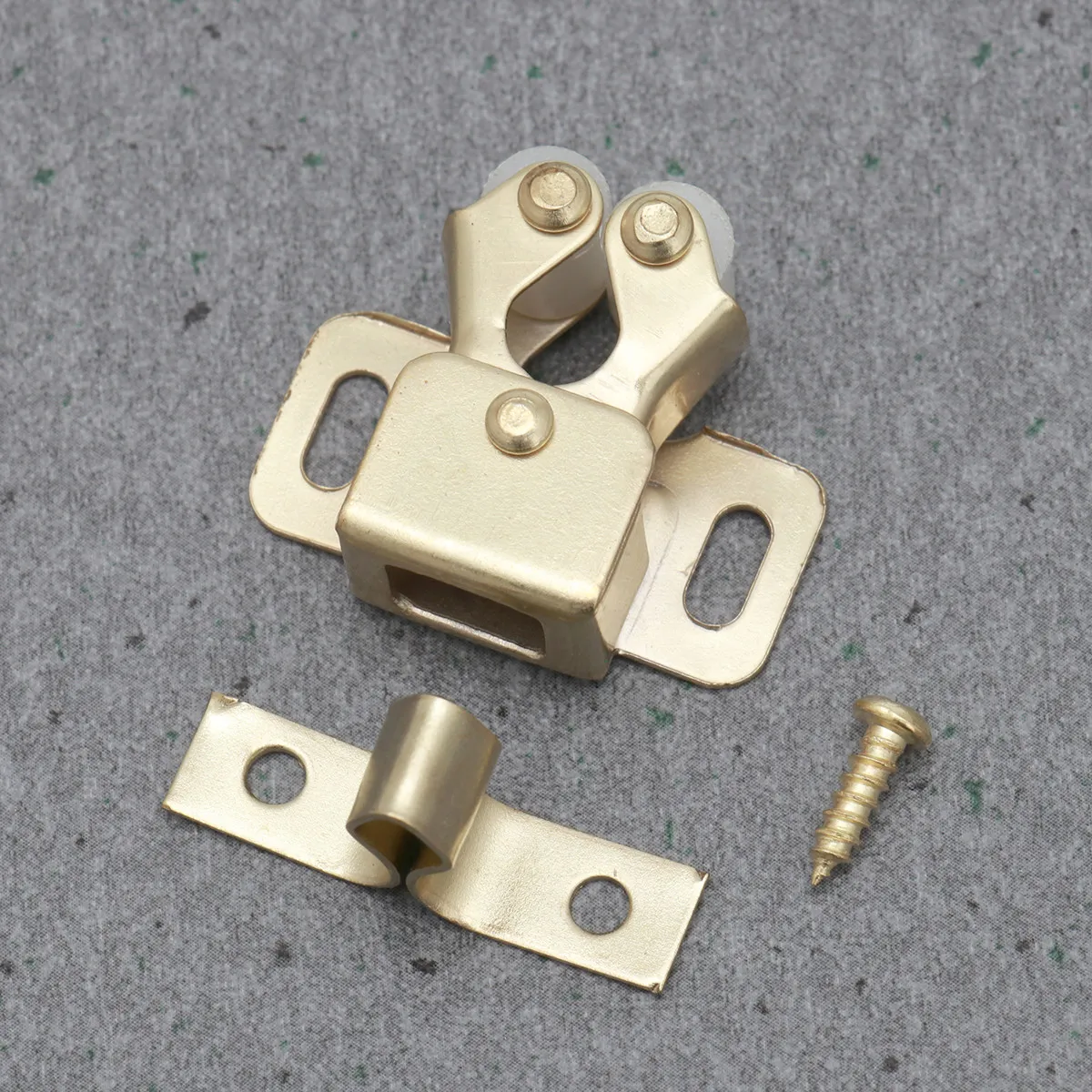 10Pcs Cabinet Door Buckles Wardrobe Touch Latch Adjustable Spring Ball Locker Cabinet Lock for Furniture Door Lock