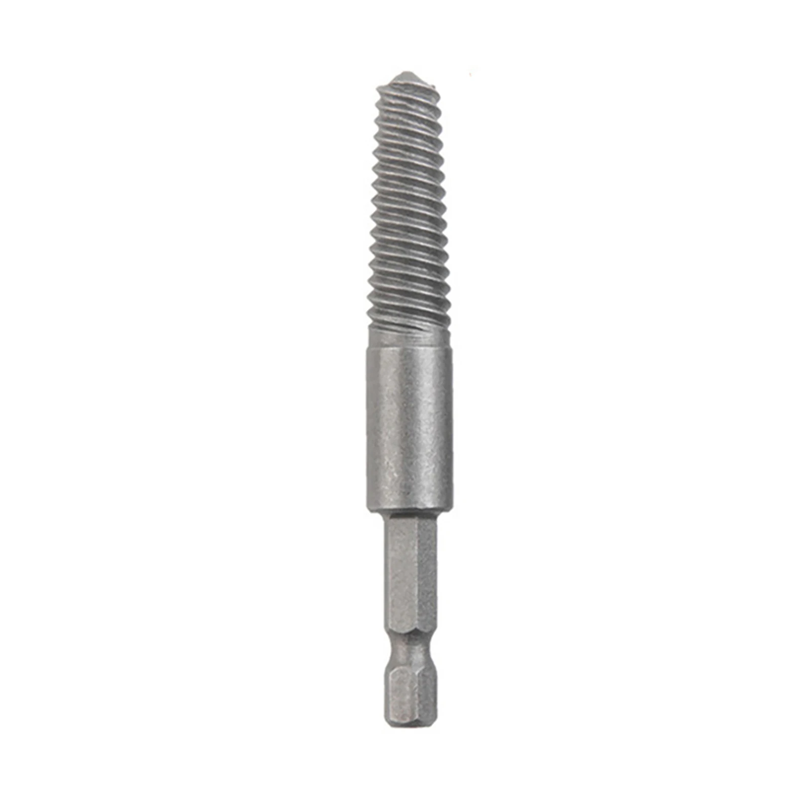 Efficient Attachment Convenient Fittings Damaged Bolts Screw Extractors Drill Bits Convenient Silver 1#/2#/3#/4#/5#