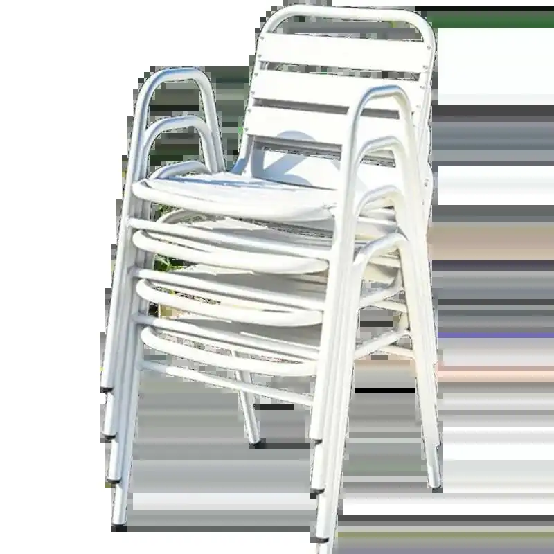 Iron Art Courtyard Outdoor Tables Modern White Luxury Lounge Outdoor Tables Minimalist Luxury Arredo Giardino Home Furniture