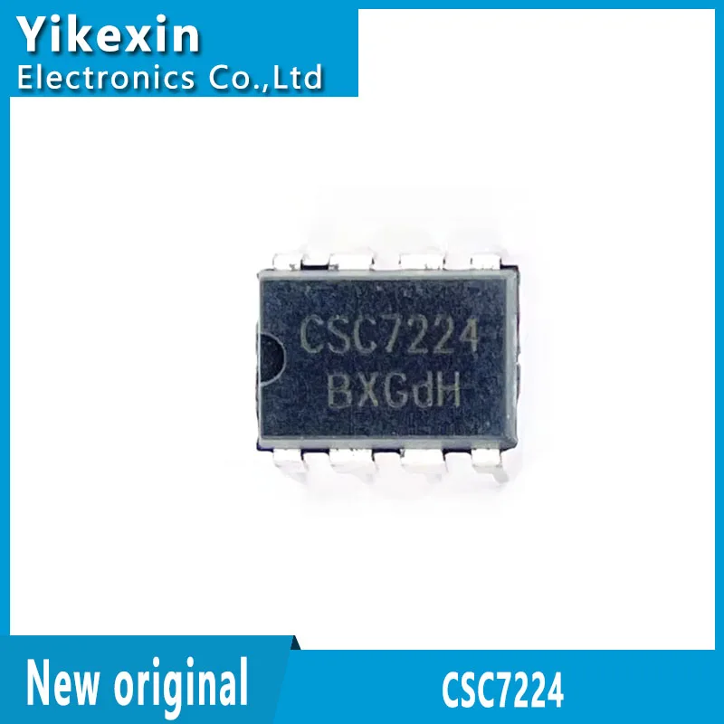 Puce d'alimentation à découpage de commande PWM, CSC7224, CSC7225, DIP-8, 24W, 24W, Original, Nouveau