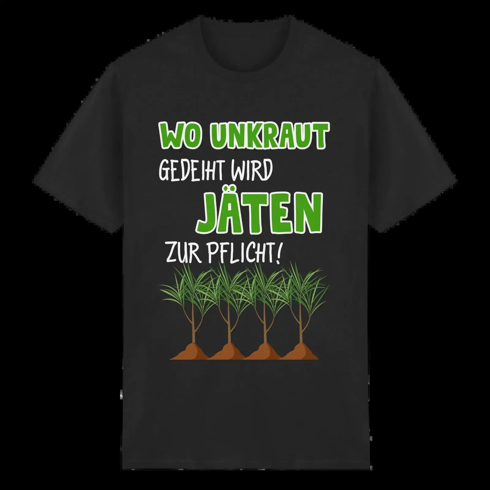 T-shirt « Where Weeds Thrive Weeding is a must » vintage, délavé, extensible, unisexe, avec motif graphique, respirant, pour un usage quotidien