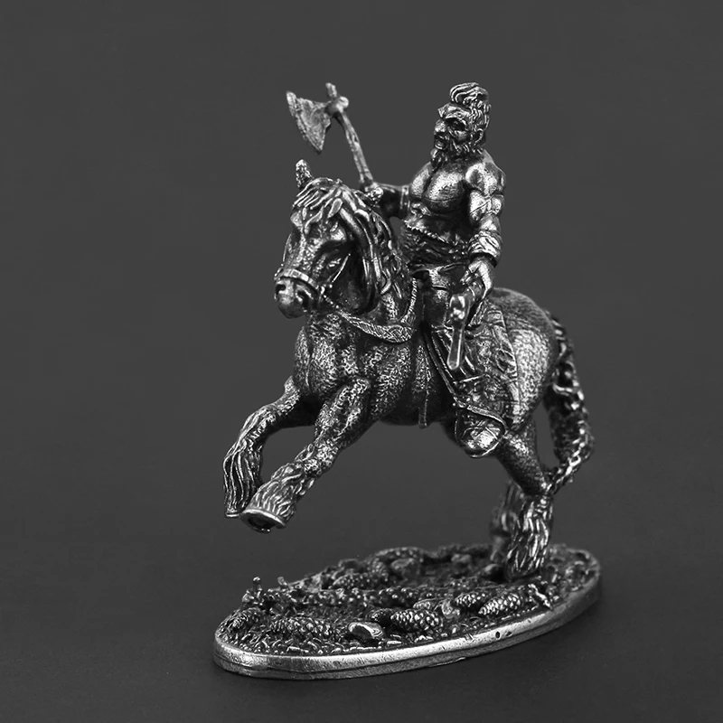 Kavallerie Corps Soldat Modell Action Figuren Brettspiel Stück Metall Militär Desktop Auto Innen Miniatur Ornament Zubehör