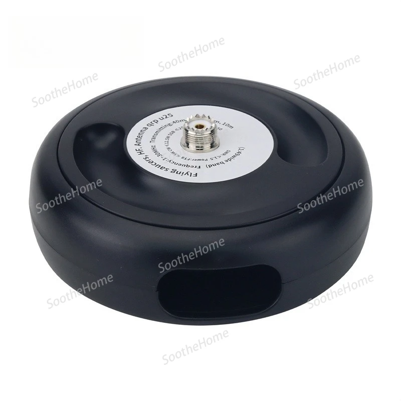 Para antena de alta frecuencia de platillo volador TZT 1-30MHz 25W-antena de onda corta QRP U25 para antena de Radio aficionados de baja potencia tv