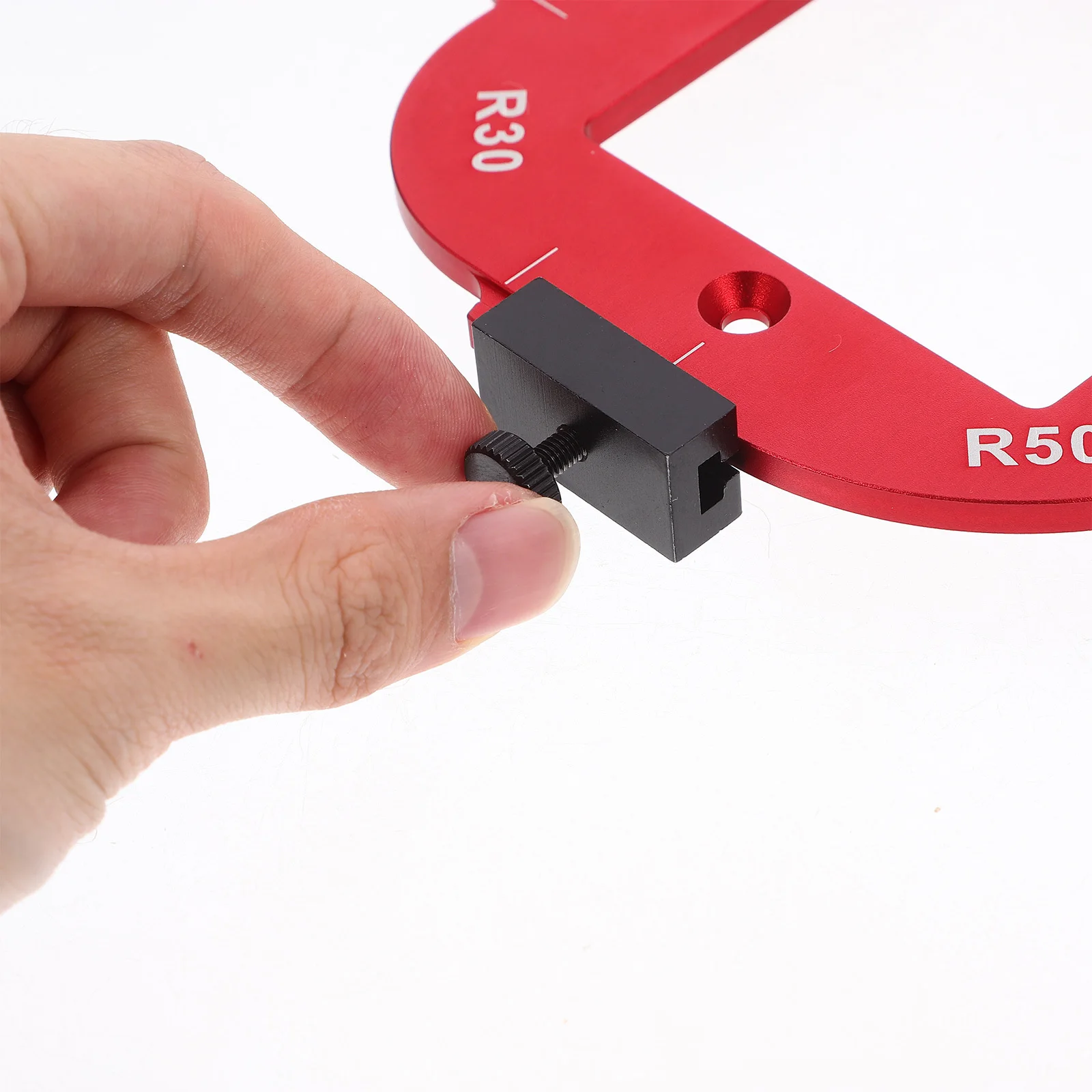 2 Stuks Houtbewerking Ronde Hoek Sjabloon 5Mm 8Mm Radius Router Jig Voor Diy Meubels Kast Arc Hoek tool Router