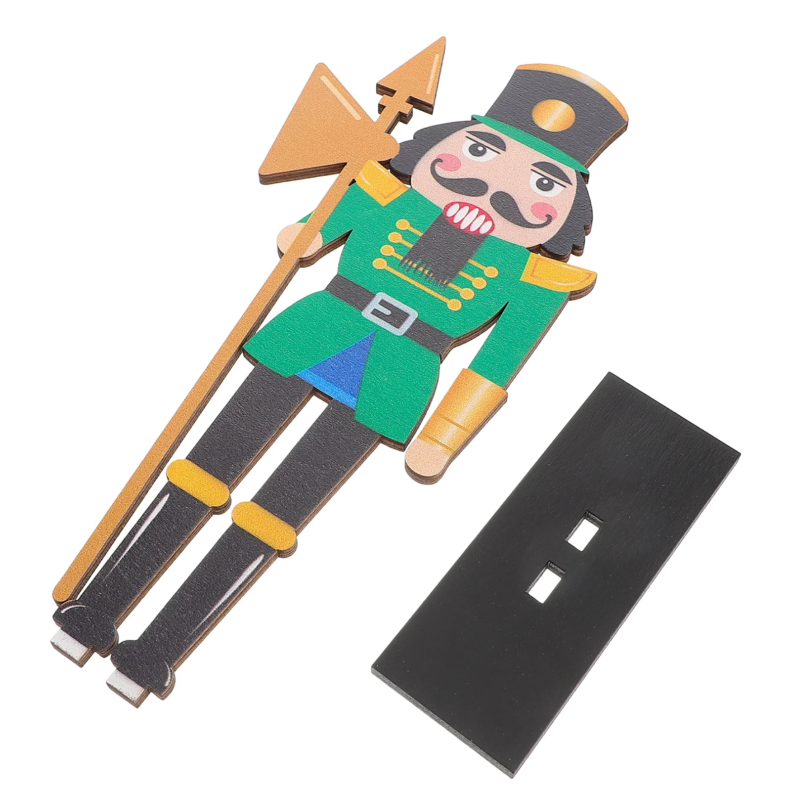 Интригующий деревянный солдатик-орешник для рождественского декора, украшение для дома и стола