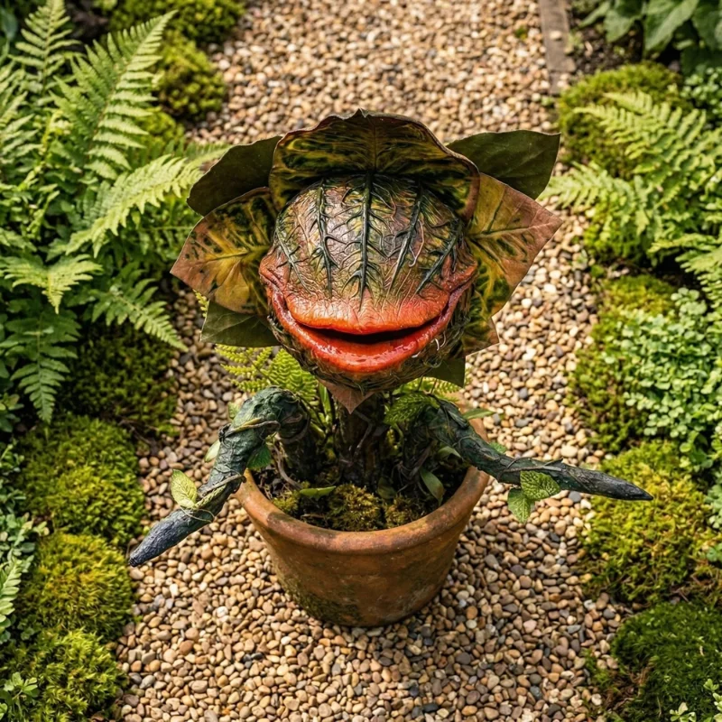 Halloween Piranha Resin Decorations Corpse Decorations Flower Decorations Scary Decorations For The Courtyard Shop Outdoor Green