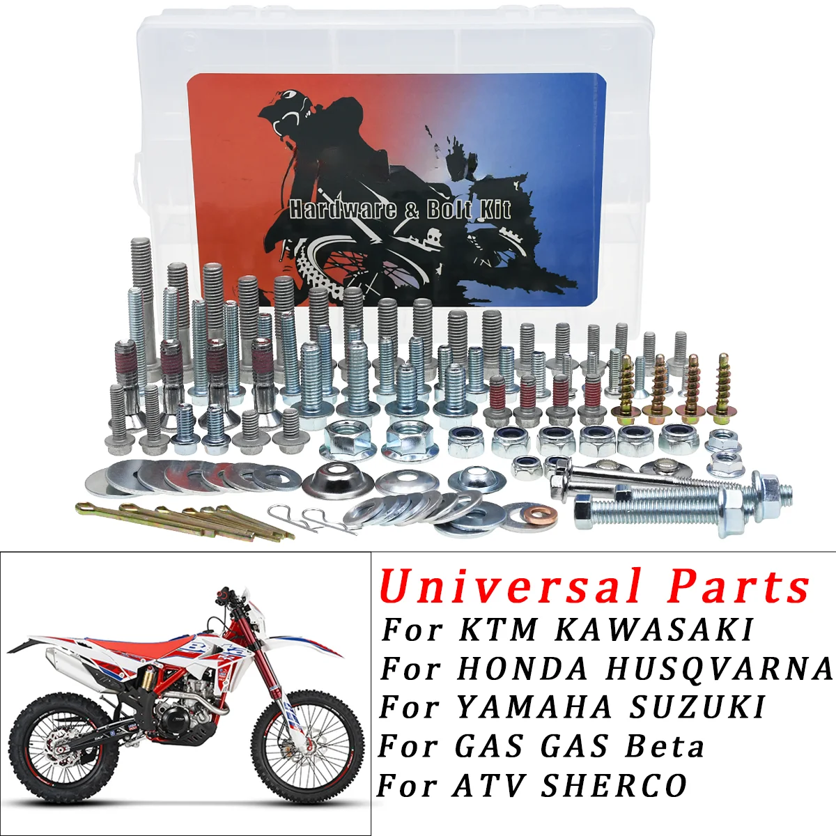 

Motorcycle screw Hardware Bolt Full tool kit For Beta RR RX RS KTM SX XC XCF XCW XCWF SXF EXC EXCF 125-530 Dirt Bike 2003-2024