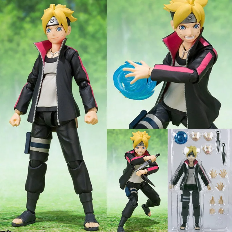 Action Anime NARUTO Gaara Kakashi Uzumaki Boruto Uchiha Madara Sasuke Model Toys for Kids Adult Home Room Car Decoration Gift