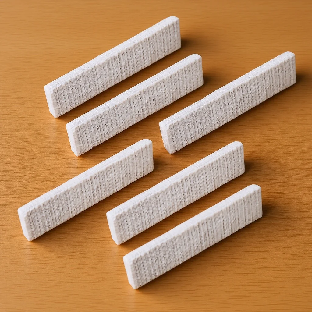 

6pcs Felt Brake Pads For Exercise Bike Fitness Cycling Braking Disc Replacement Parts Durable Non-Slip Mute Buffer Indoor