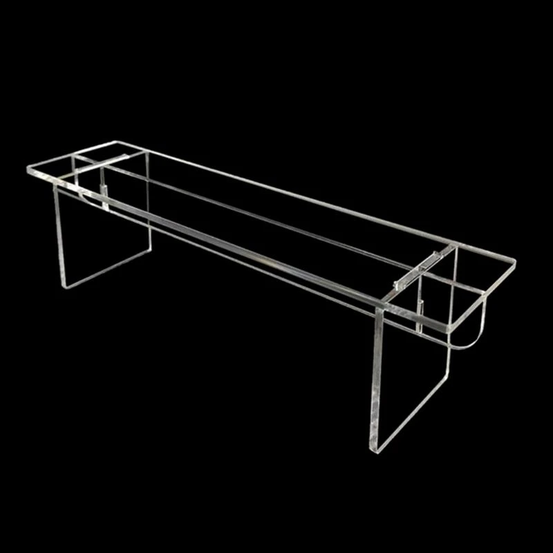 

652F Multi Level Acrylic Display Risers Acrylic Display Stand 1-5 Tiers for Jewelry and Collectibles Perfumes Stand Rack