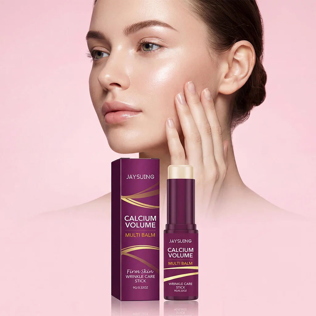 1-10Pcs Calcium Volume Multi Balm Deep Hydration Skin Elasticity Enhanced Puffy Eyes Treatments Anti Wrinkle Collagen Balm Stick