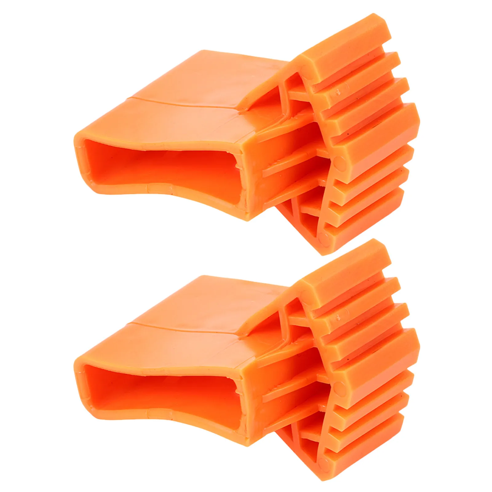 2Pcs Folding Ladder Feet Protective Covers Heavy-Duty Non-Slip Rest Mat for Aluminum Extension Ladders Safety Stabilizer Pads