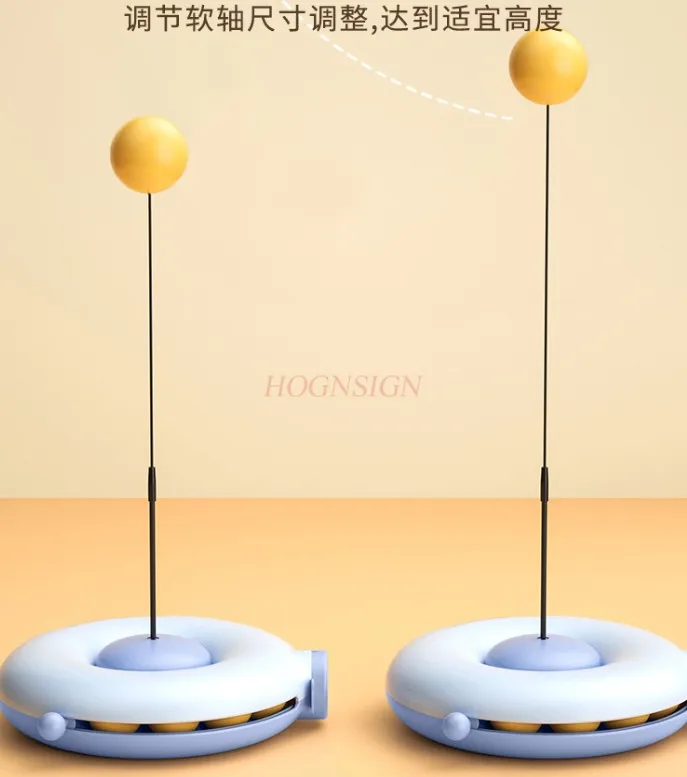 Trener tenisa stołowego dla uczniów szkół podstawowych: narzędzie do samodzielnego treningu do ćwiczeń dla dorosłych w pomieszczeniach domowych