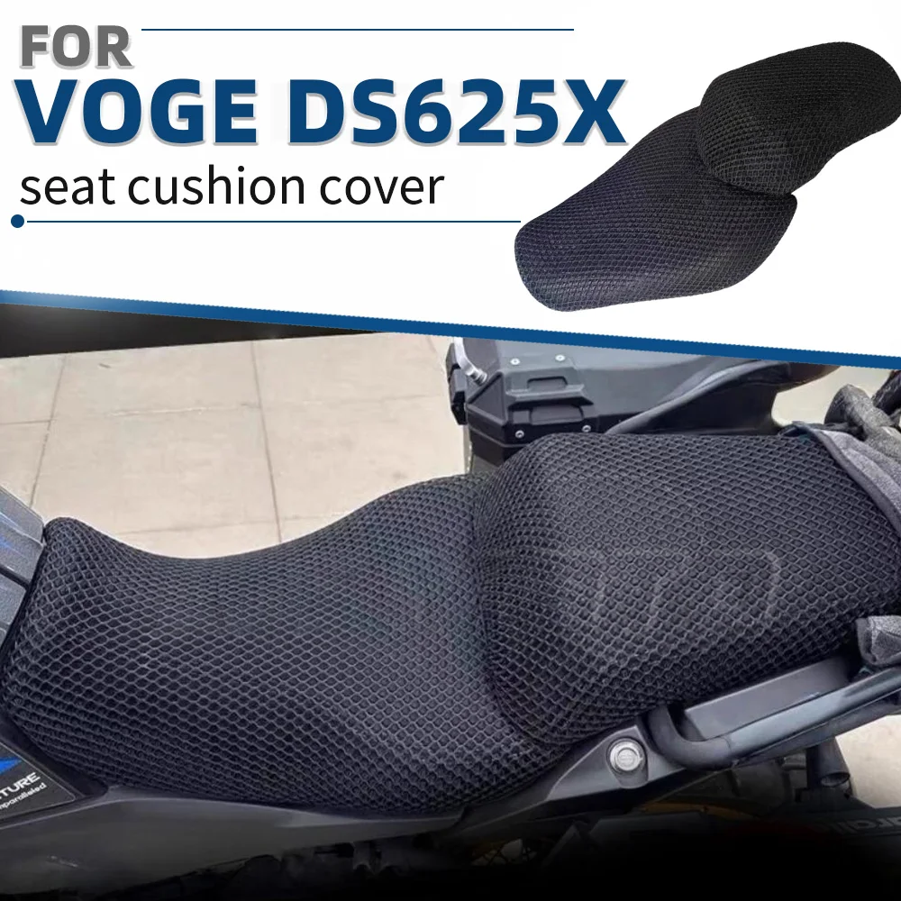 Motorbike 3D Honeycomb Mesh Sun Protection Seat Cushion Cover Compatible VOGE DS625X CU250 CU525 CU625 DS525X